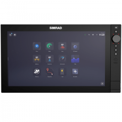 Menu intuitif du traceur de carte Simrad NSS4 16"