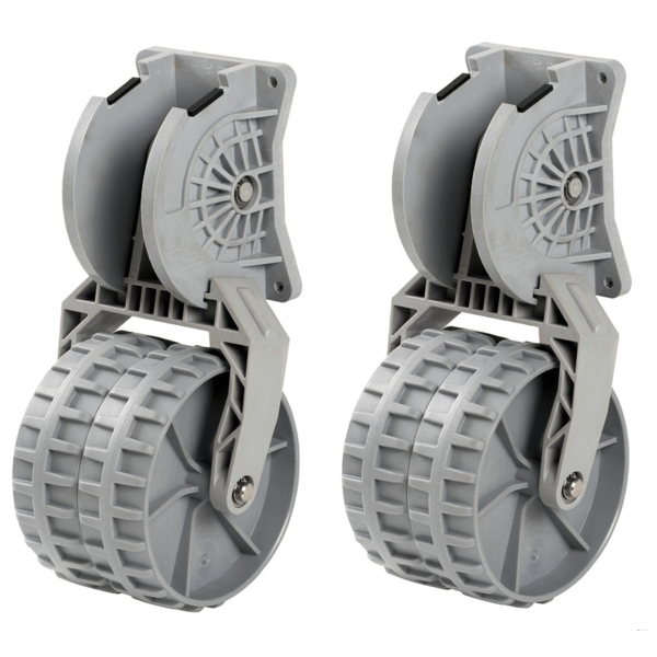 Ruote di traino per tender 164x334 mm x2 - N°1 - comptoirnautique.com