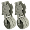Ruote di traino per tender 100x270 mm (x2)