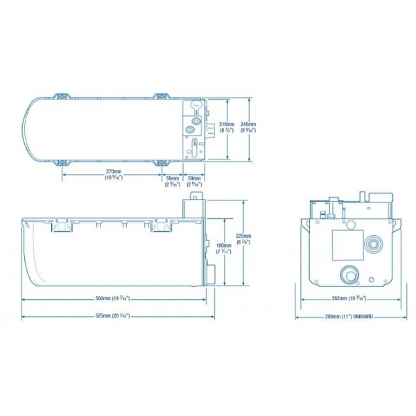 Riscaldatore-gas ed elettrico Expanse - installazione a bordo - N°3 - comptoirnautique.com