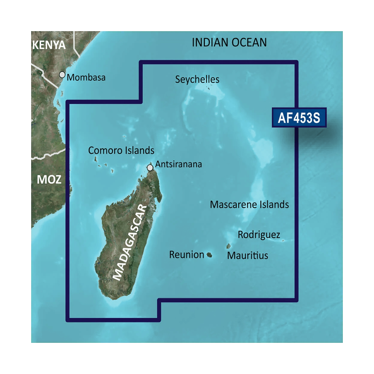 CARTE BLUECHART G3 VISION SMALL VAF453S