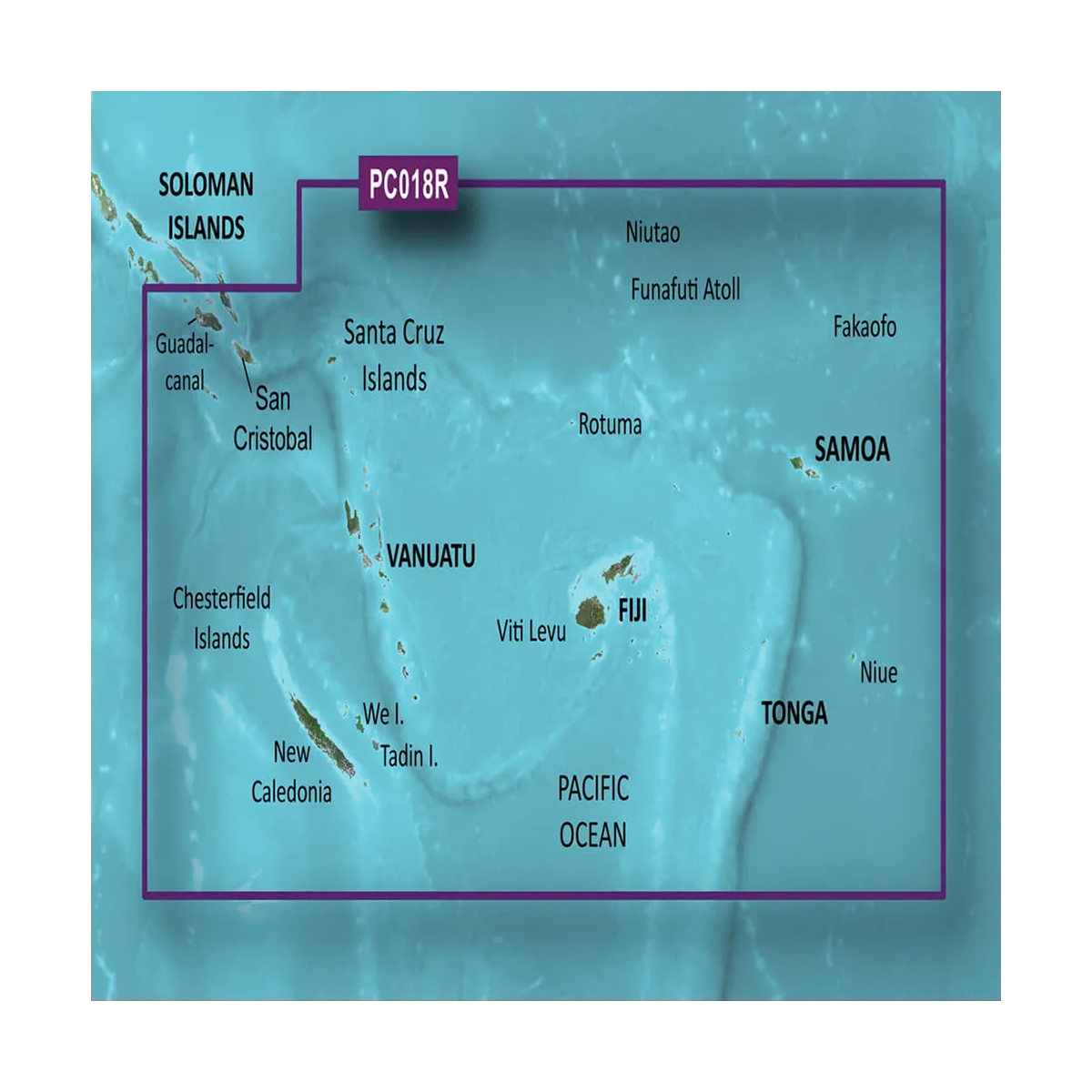 CARTE BLUECHART G3 VISION REGULAR VPC018R