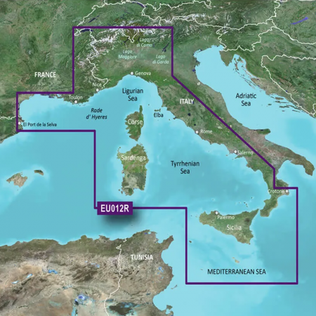 Carte Bluechart G3 Regular HXEU012R
