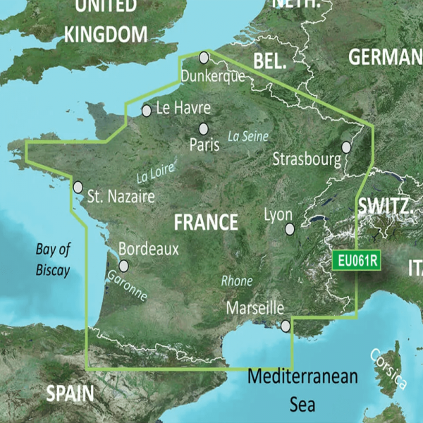 Carte Bluechart G3 Vision Regular VEU061R - N°1 - comptoirnautique.com