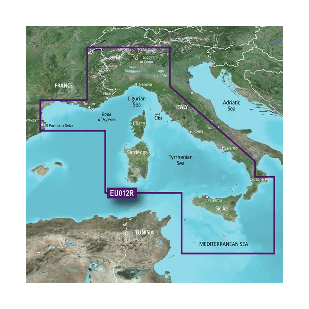 CARTE BLUECHART G3 VISION REGULAR VEU012R