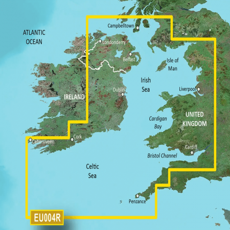 Carte BlueChart G3 Vision Regular VEU004R