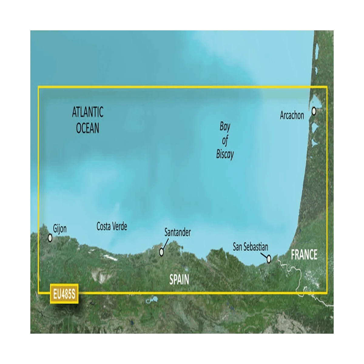 Carte BlueChart G3 Vision Small VEU485S