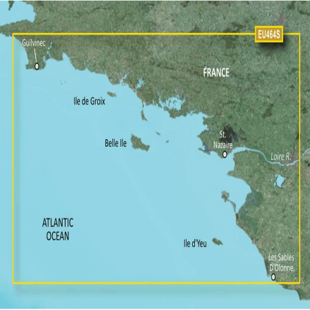 CARTE BLUECHART G3 VISION SMALL VEU464S