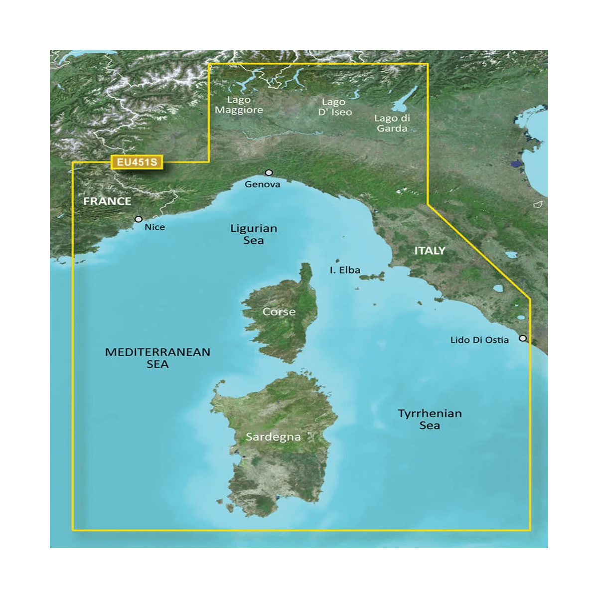 CARTE BLUECHART G3 VISION SMALL VEU451S