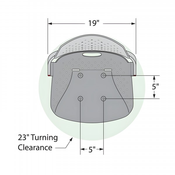 Venture locking seat - Grey - N°5 - comptoirnautique.com