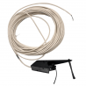 Anemo-Kabel-Windfahne mit Halterung - 25 m