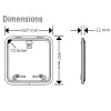 Panneau de pont Low Profile avec étai télescopique T30 dimensions - N°4 - comptoirnautique.com