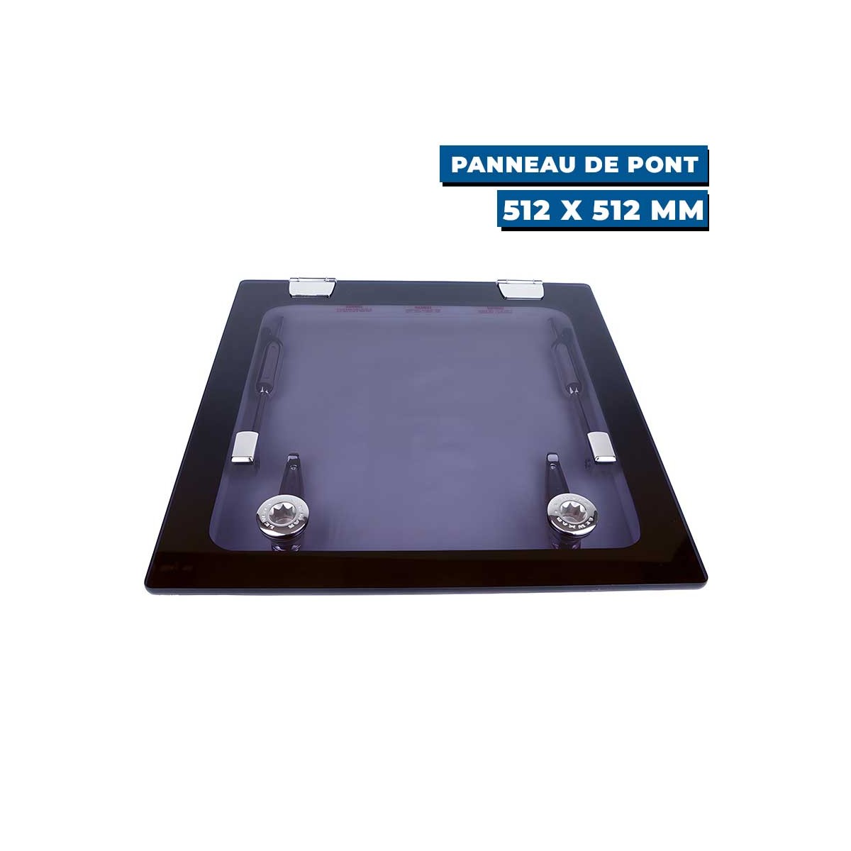 Panneau de pont Flush Inox gris T44