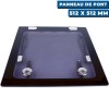 Panneau de pont Flush Inox gris foncé T44 - N°2 - comptoirnautique.com