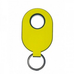 Porte-Clef flottant Jaune