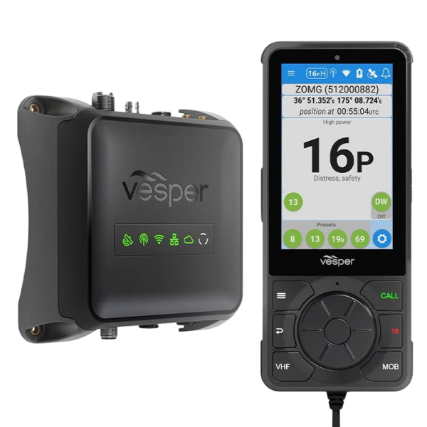 VHF BlackBox CORTEX V1 tactile avec transpondeur AIS SOTDMA NMEA2000 WIFI GPS  010-02814-10 Vesper Marine - N°16 - comptoirnautique.com