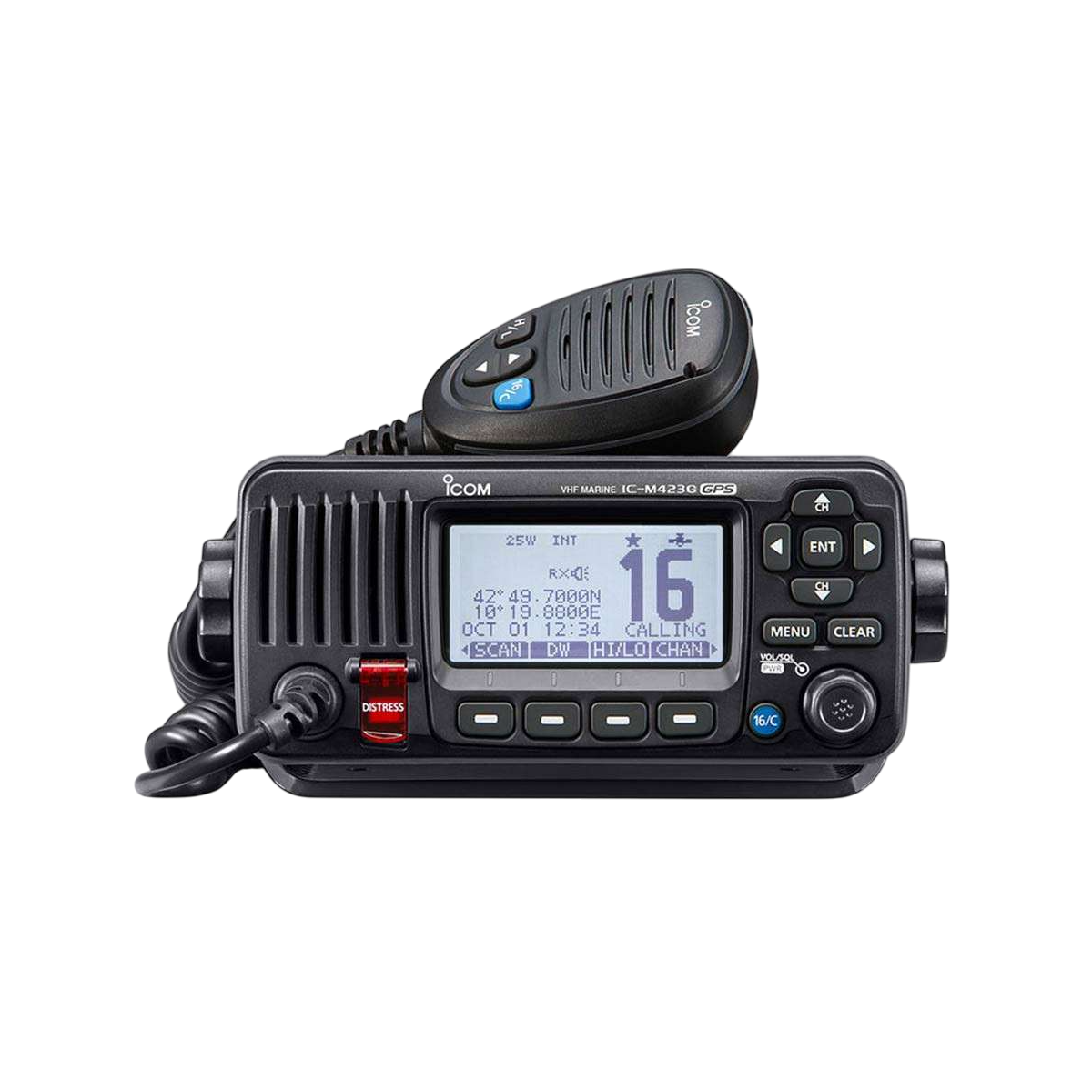 VHF IC-M423GE GPS Noire IC-M423GE-B icom