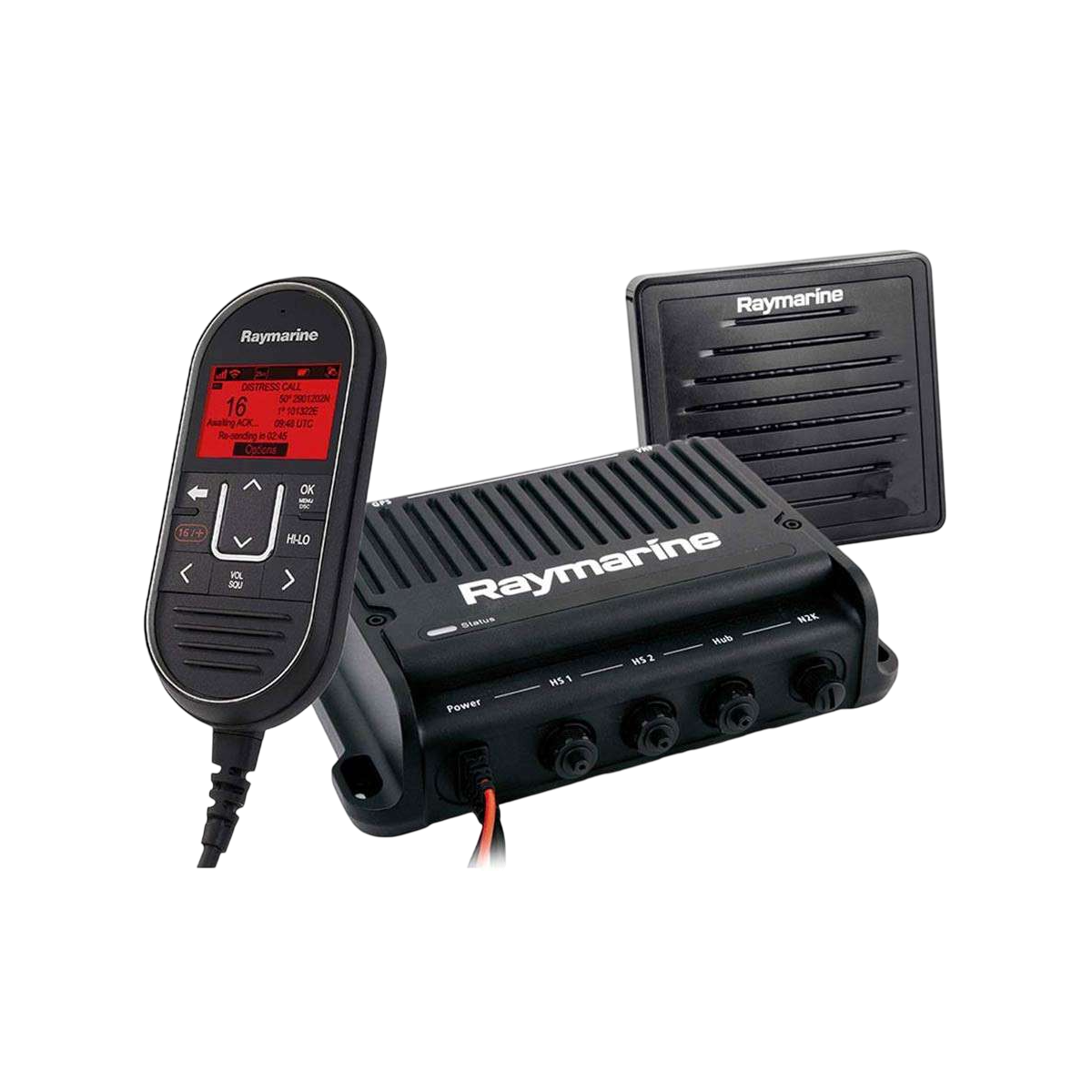 VHF Ray91 GPS & AIS Black Box E70493 Raymarine