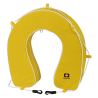 Yellow PVC horseshoe buoy