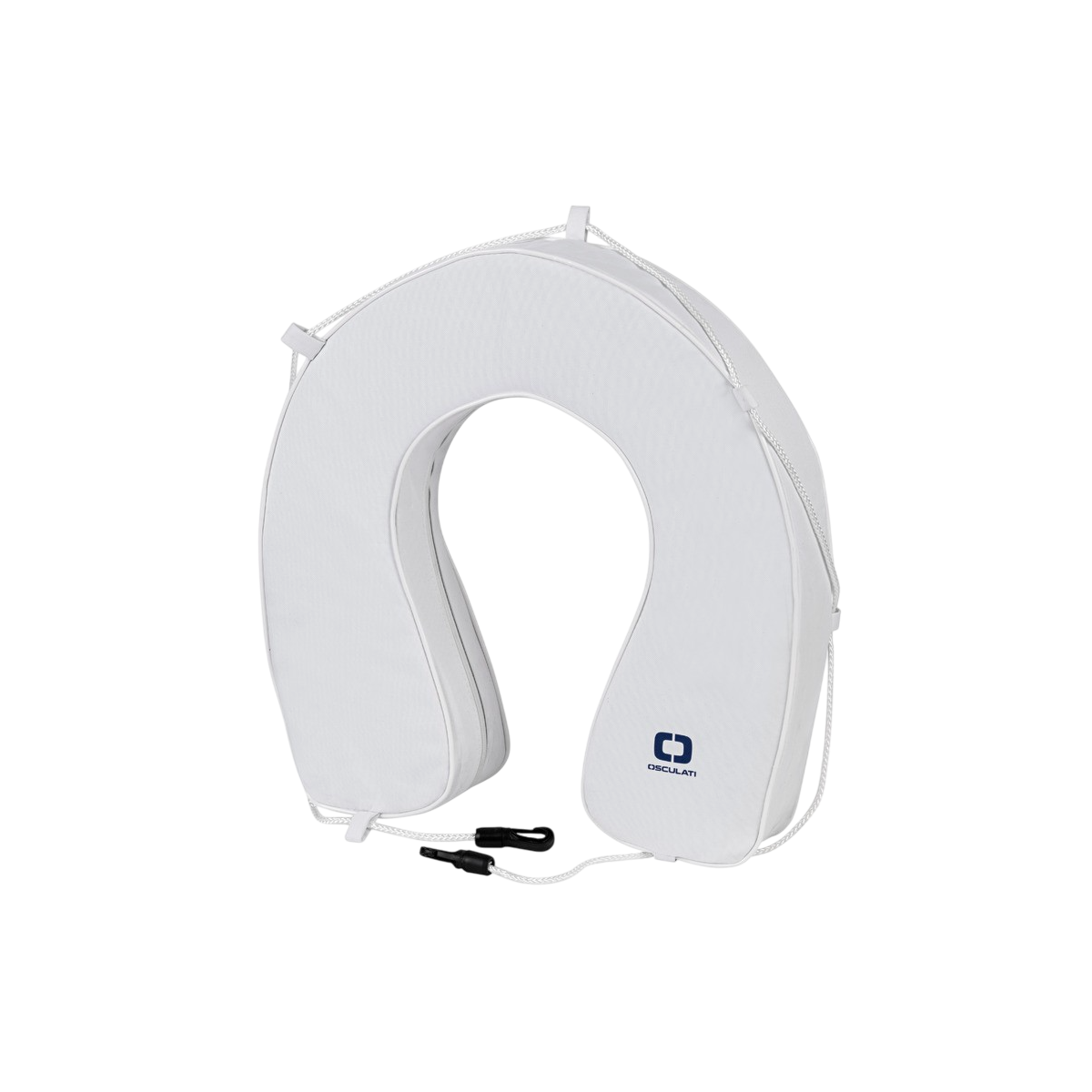 Bouée fer-à-cheval PVC blanc version equipée OSC-22.419.00 Osculati