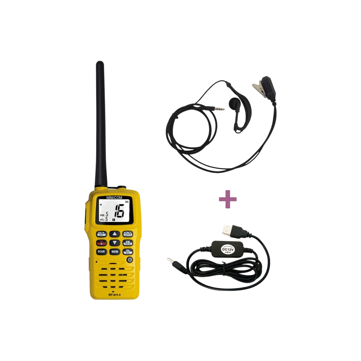 RT411+PACK - Navicom PACK VHF RT411+
