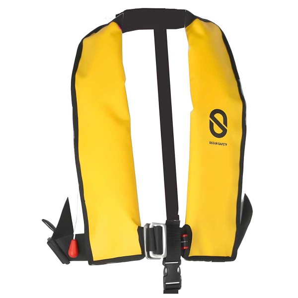 Gilet de sauvetage XF 170 N avec harnais jaune - N°2 - comptoirnautique.com