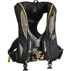 Gilet de sauvetage Ergofit 290N automatique Harnais - Flashlight - Capuche CS-9145BKAP Crewsaver