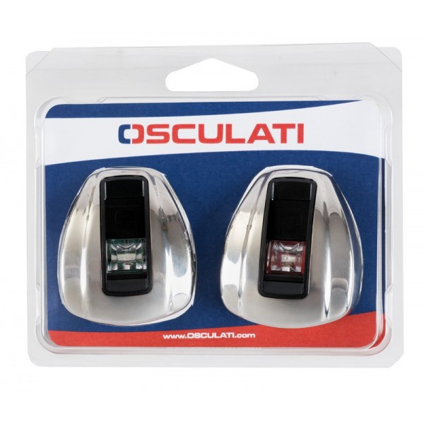 Luci di navigazione NEMO a dritta/porta 112,5° LED - montaggio verticale - N°3 - comptoirnautique.com
