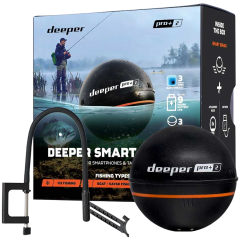 Pack Deeper Pro+ 2 avec bras de fixation flexible DE-PACK1023 Deeper