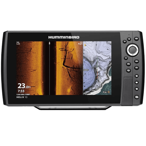 H10G4N-CMSI+TA - Humminbird Helix 10 G4N CHIRP MEGA SI+ - N°2 - comptoirnautique.com