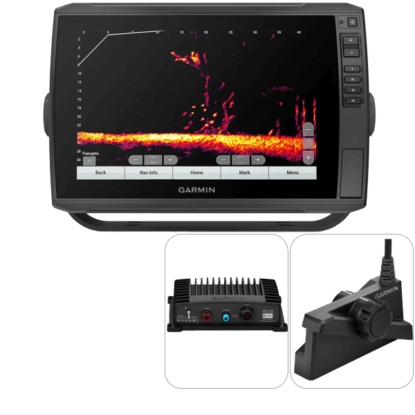 Pack Garmin EchoMap Ultra 122sv + Panoptix LiveScope LVS34 - N°1 - comptoirnautique.com