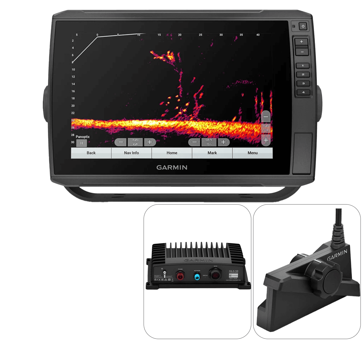 Pack Garmin EchoMap Ultra 102SV + Panoptix LiveScope LVS34