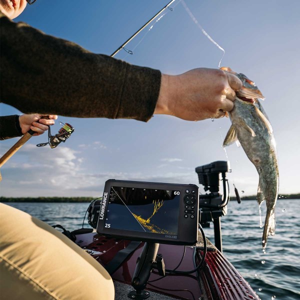 Pack pour la pêche Lowrance Eagle 9 Eye + perche pour sonde - N°19 - comptoirnautique.com