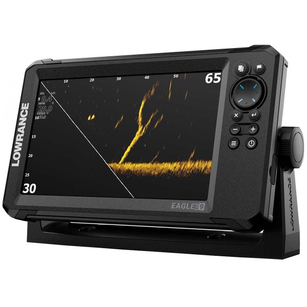 Vue side de la sonde live du Lowrance Eagle Eye 9 - N°5 - comptoirnautique.com