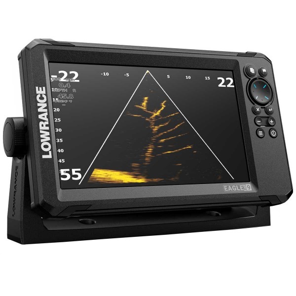 Vue down de la sonde live du Lowrance Eagle Eye 9 - N°4 - comptoirnautique.com