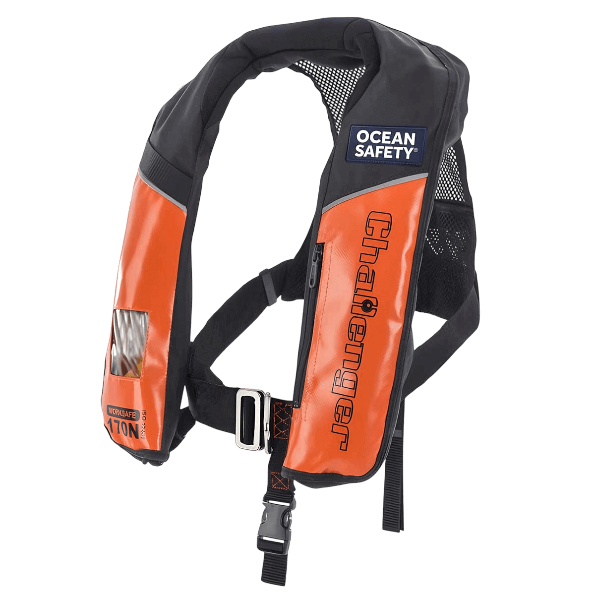 Gilet de sauvetage Challenger Worksafe Pro 170 N avec harnais