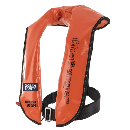 Gilet de sauvetage Challenger Worksafe Pro 300 N avec harnais