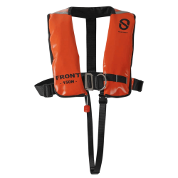 Gilet de sauvetage Worksafe Pro 150 N avec harnais orange