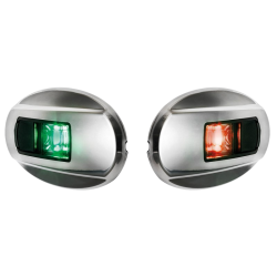 Feux navigation led NEMO 112,5° - montage par encastrement OSC-11.473.01BU Osculati