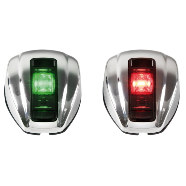 Feux navigation à led NEMO -gauche droit 112,5° Blister - montage vertical - N°4 - comptoirnautique.com