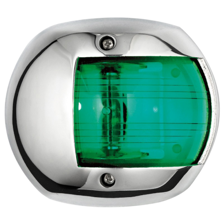 Feu de navigation tribord Classic 20 LED - 112,5° inox OSC-11.447.02 Osculati