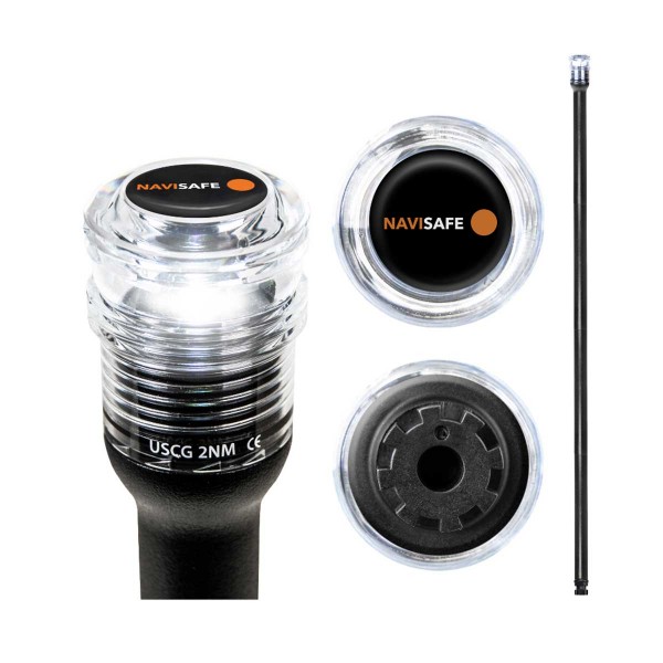 Palo luminoso a 360° e kit di fissaggio NAVISAFE - N°2 - comptoirnautique.com