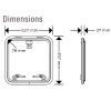 Panneau de pont Medium Profile T30 dimensions - N°3 - comptoirnautique.com