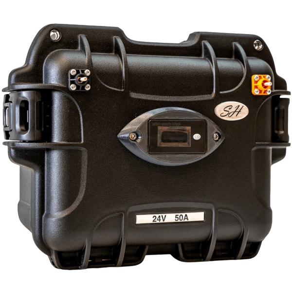 SH Lithium Valise lithium LiFeP04 24V 50A - N°2 - comptoirnautique.com