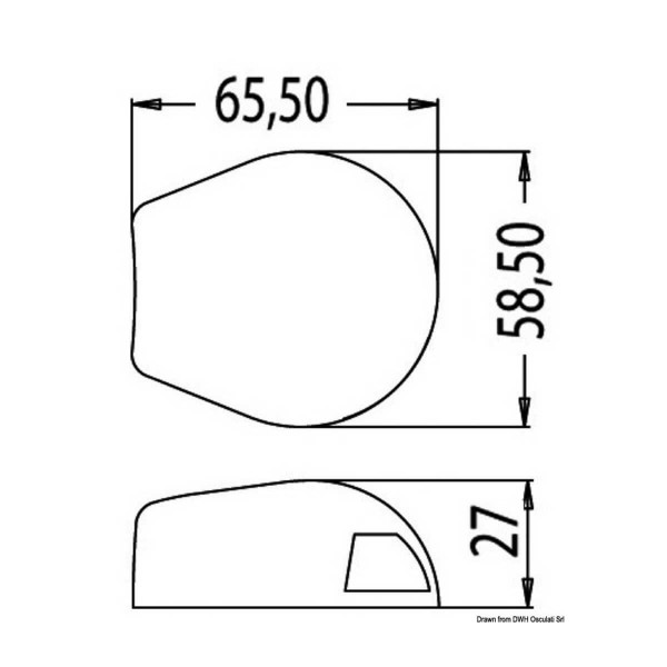 Sea-Dog 225° luce di navigazione a LED bicolore - 12 m - N°2 - comptoirnautique.com