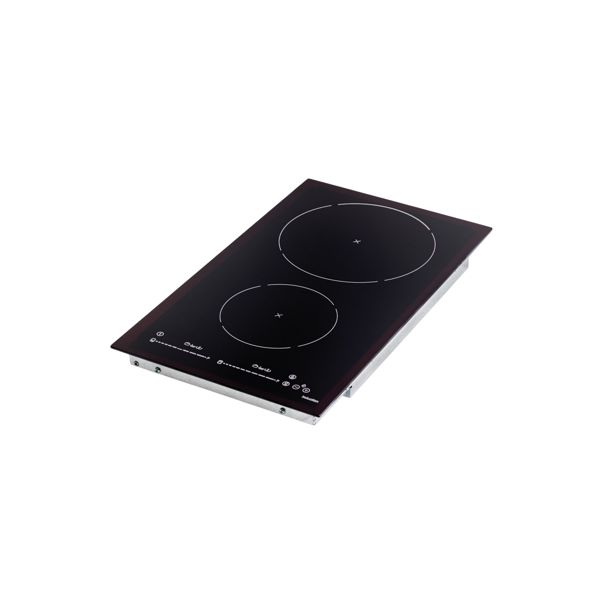 Plan cuisson vitrocéramique à induction 2 feux OSC-50.707.91 Osculati