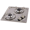 Built-in stainless steel hob NL.22001 - N°1 - comptoirnautique.com