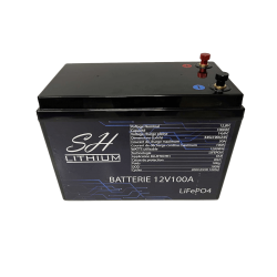 Batterie monobloc lithium LiFePO4 12V SH Lithium