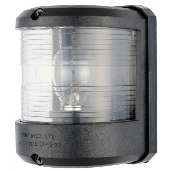 Luce di navigazione di prua Utility 78 nera 24V - N°1 - comptoirnautique.com