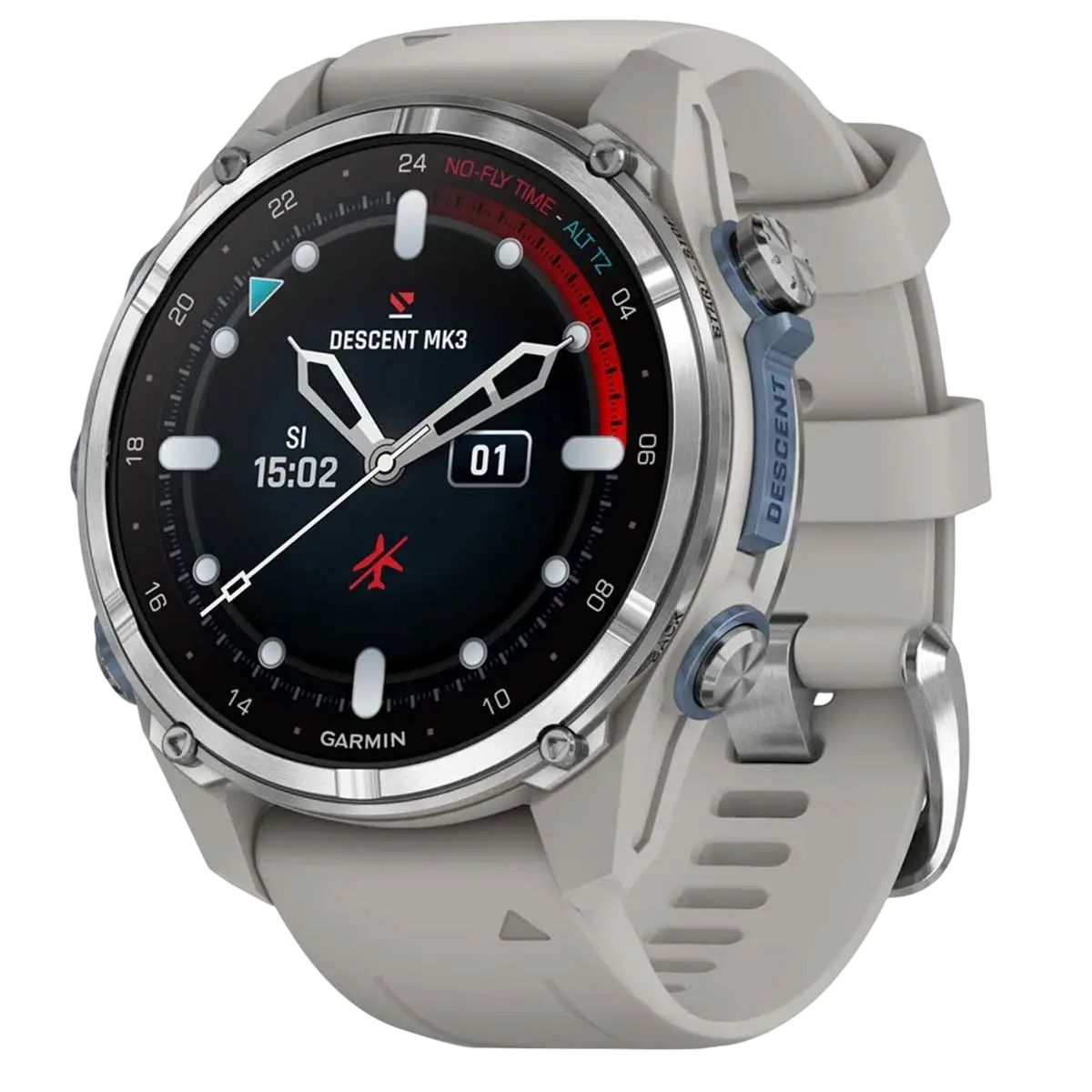 010-02753-04 - Montre de plongée Garmin Descent Mk3 - montre connectée GPS